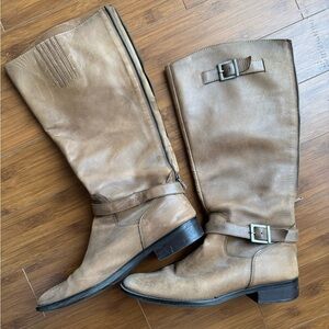 Tan Leather Boots